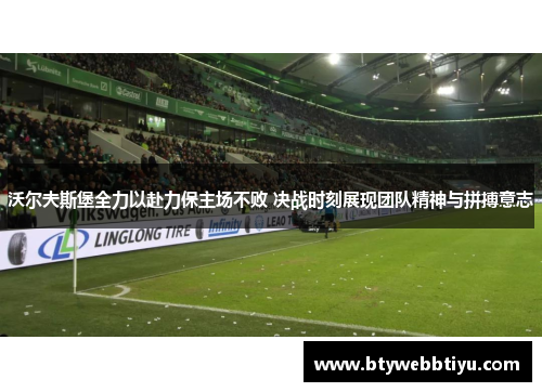 沃尔夫斯堡全力以赴力保主场不败 决战时刻展现团队精神与拼搏意志